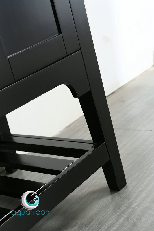 Aquamoon Rimini 48 Bathroom Vanity Set - Black