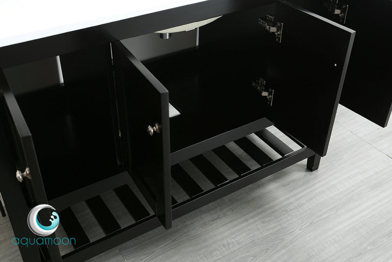 Aquamoon Rimini 48 Bathroom Vanity Set - Black