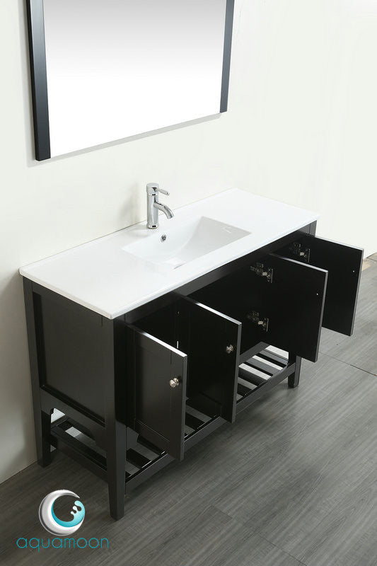 Aquamoon Rimini 48 Bathroom Vanity Set - Black