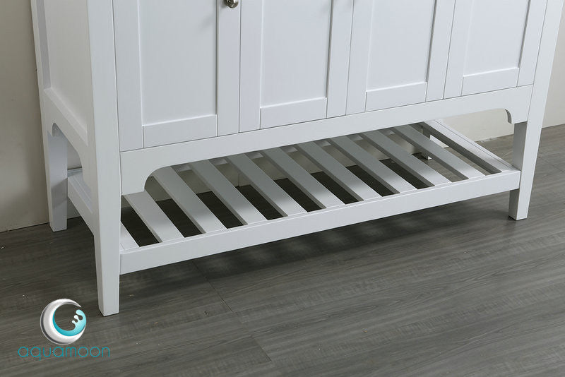 Aquamoon Rimini 48 Bathroom Vanity Set - White