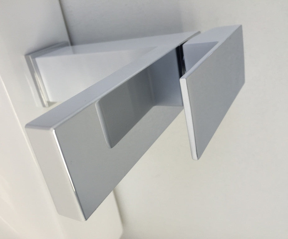 Aquamoon Milan Single Hole Mount Bathroom Faucet White