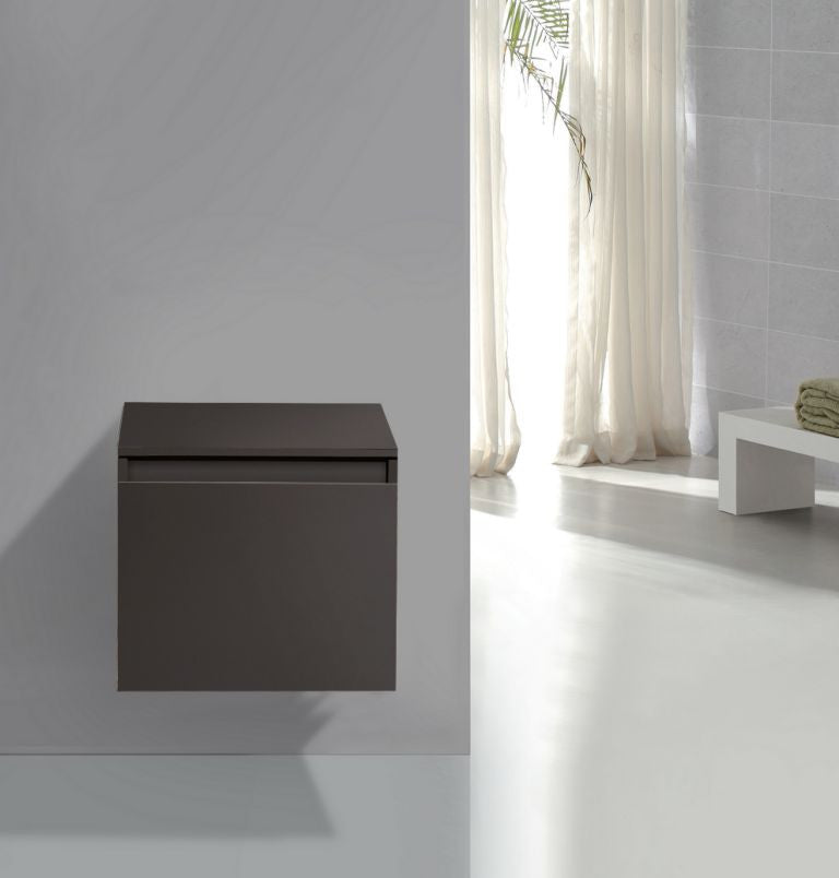 Aquamoon Venice Modern Side Cabinet - Grey Brown