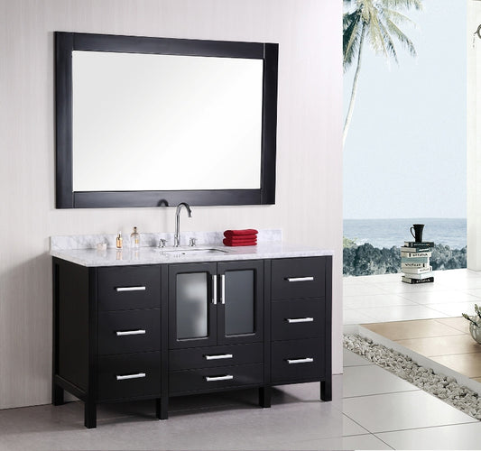 DESIGN ELEMENT Stanton 60" Single Sink Vanity Set