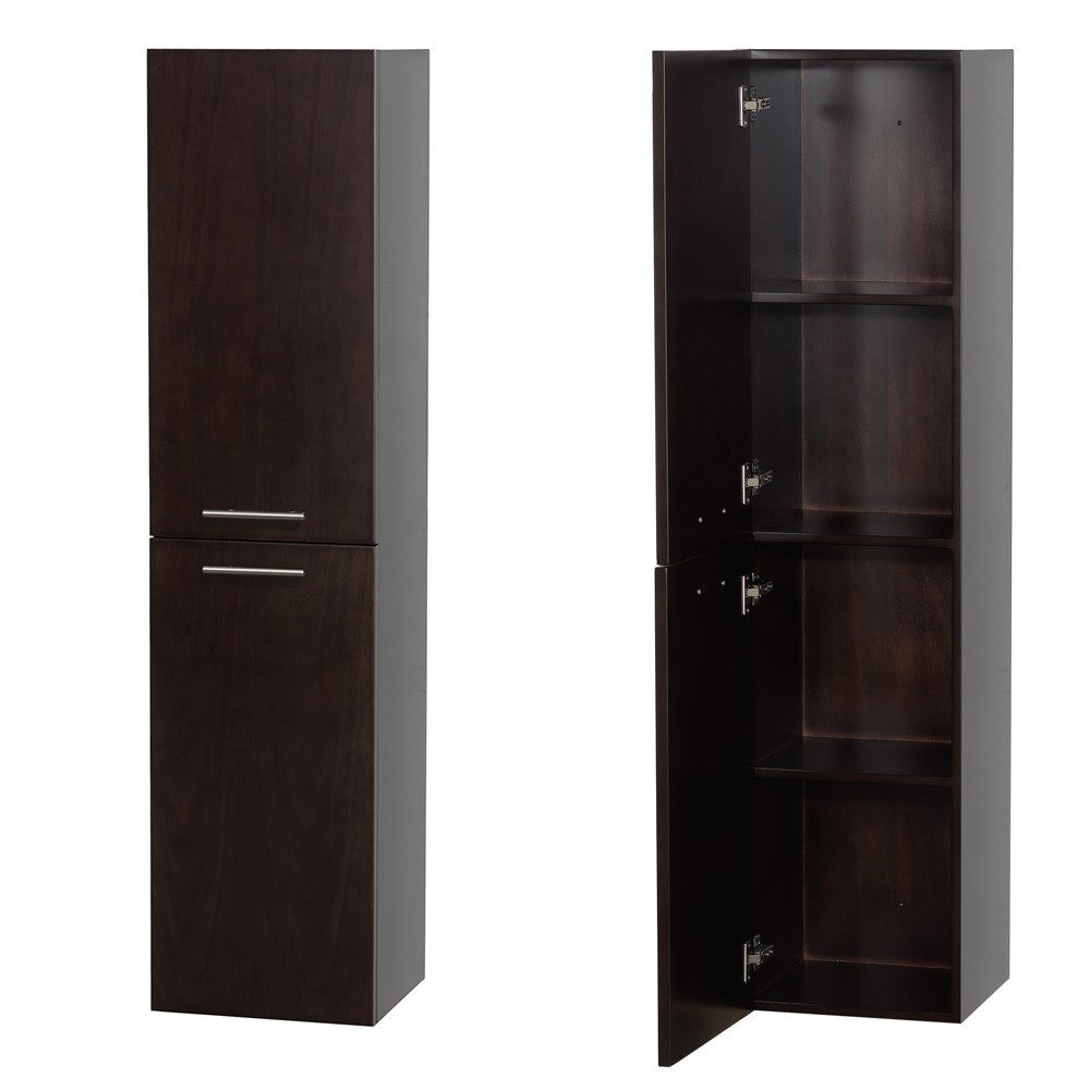 Bailey Wall Cabinet By Wyndham Collection - Espresso