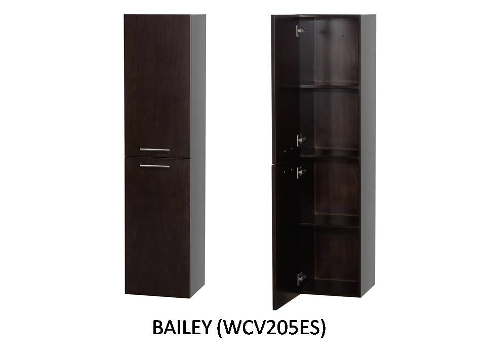 WYNDHAM COLLECTION Centra 24" Bathroom Vanity Set - Espresso