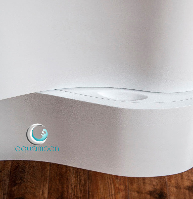 Aquamoon Cambria 24" Modern Bathroom Vanity Set - White