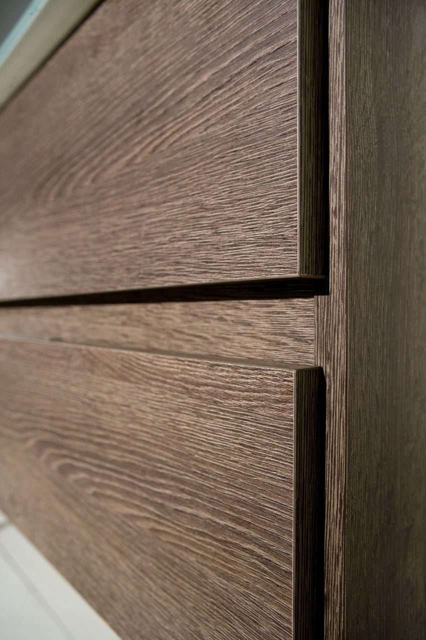 AQUA DECOR Life 24" Doors Modern Bathroom Vanity - Nogal (Bath Trends Exclusive)