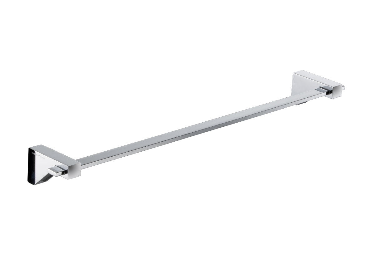 Cristal towel rail 17.7" - Chrome