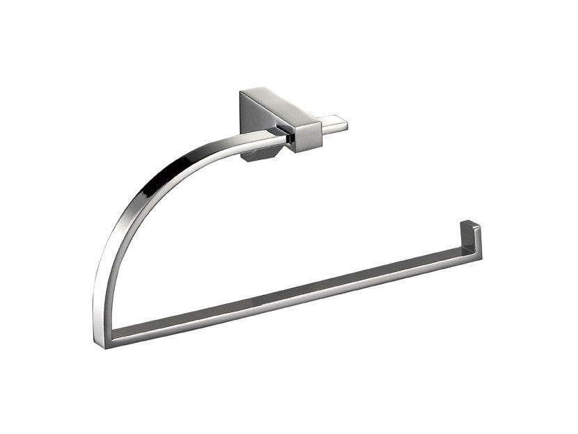 Cristal large towel ring holder - Chrome