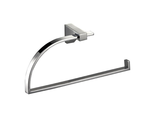 Cristal large towel ring holder - Chrome