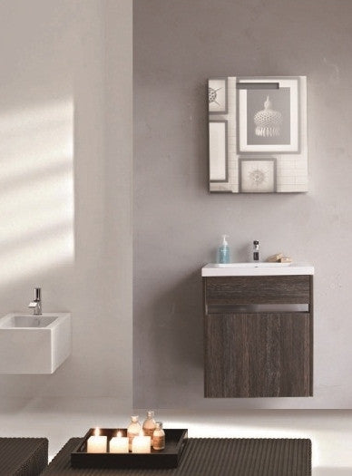 Aquamoon Danu 24 Modern Bathroom Vanity Set - Wenge