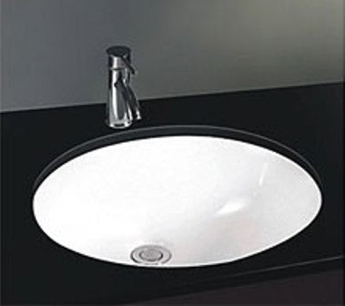 Dax-200 Modern Bathroom Undermount Sink (Ceramic)