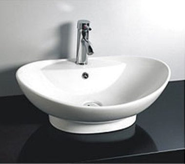 Dax-216 Modern Bathroom Vessel Sink (Ceramic)