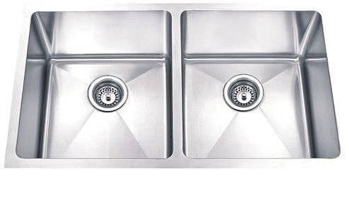 Dax-3118-B Modern Undermount Double Bowl Kitchen Sink