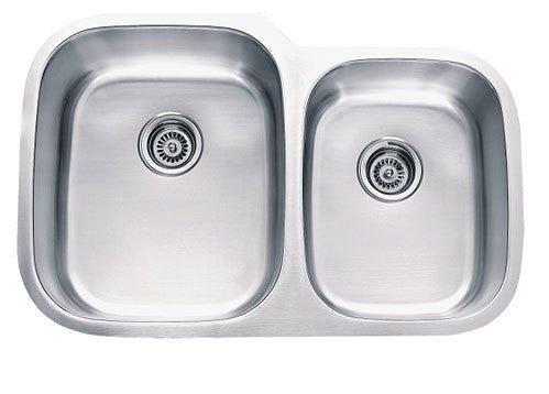 Dax-3120-L Modern Undermount Double Bowl Kitchen Sink
