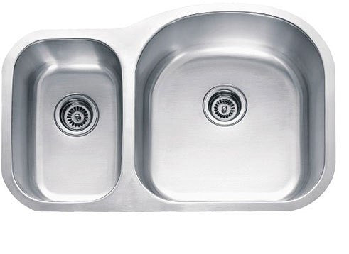 Dax-3121-R Modern Undermount Double Bowl Kitchen Sink