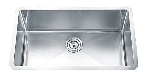 Dax-SQ-3018-B Modern Undermount Single Bowl Kitchen Sink