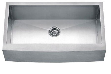 Dax-SQ-3321 Modern Undermount Single Bowl Kitchen Sink W/ Apron