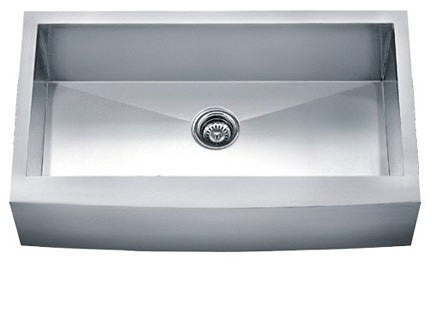 Dax-SQ-3621 Modern Undermount Single Bowl Kitchen Sink W/ Apron