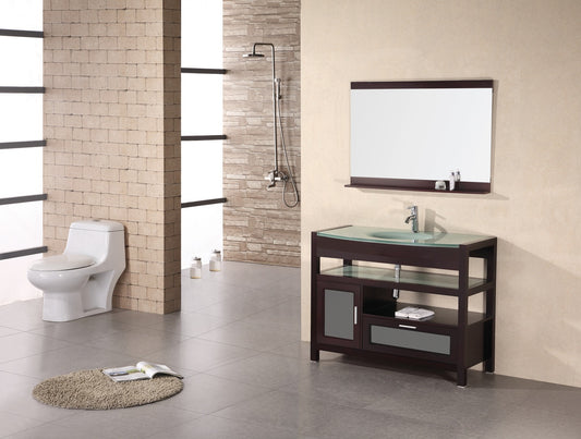 DESIGN ELEMENT Milan 43" Single Drop-In Sink Vanity