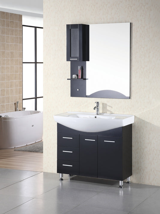 DESIGN ELEMENT Sierra 40" Single Drop-In Sink Vanity
