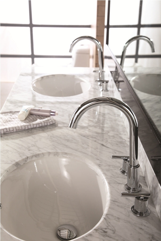 DESIGN ELEMENT London 72" Double Sink Vanity Set in Espresso Finish