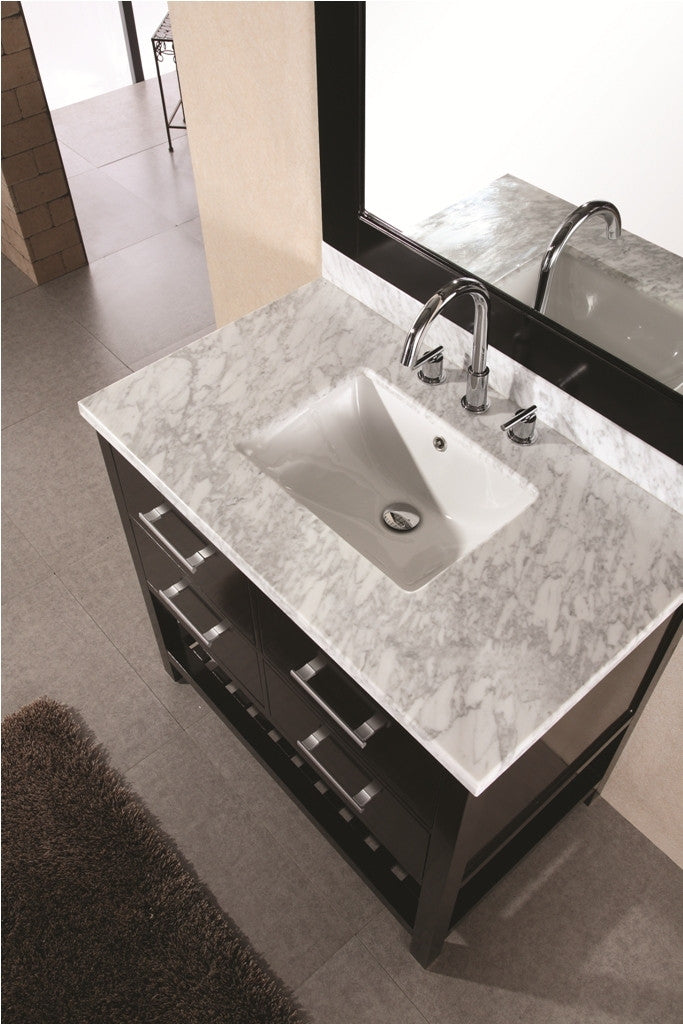 DESIGN ELEMENT London 36" Single Sink Vanity Set