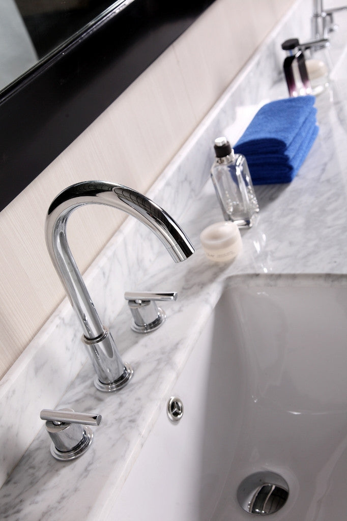 DESIGN ELEMENT London 72" Double Sink Vanity Set