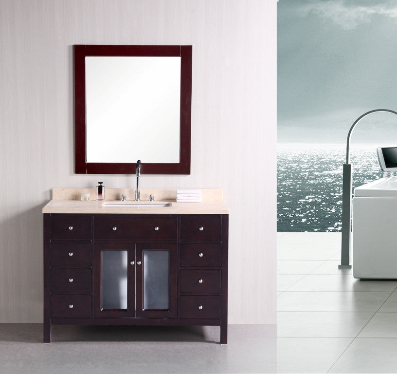 DESIGN ELEMENT Venetian 48" Single Sink Vanity Set