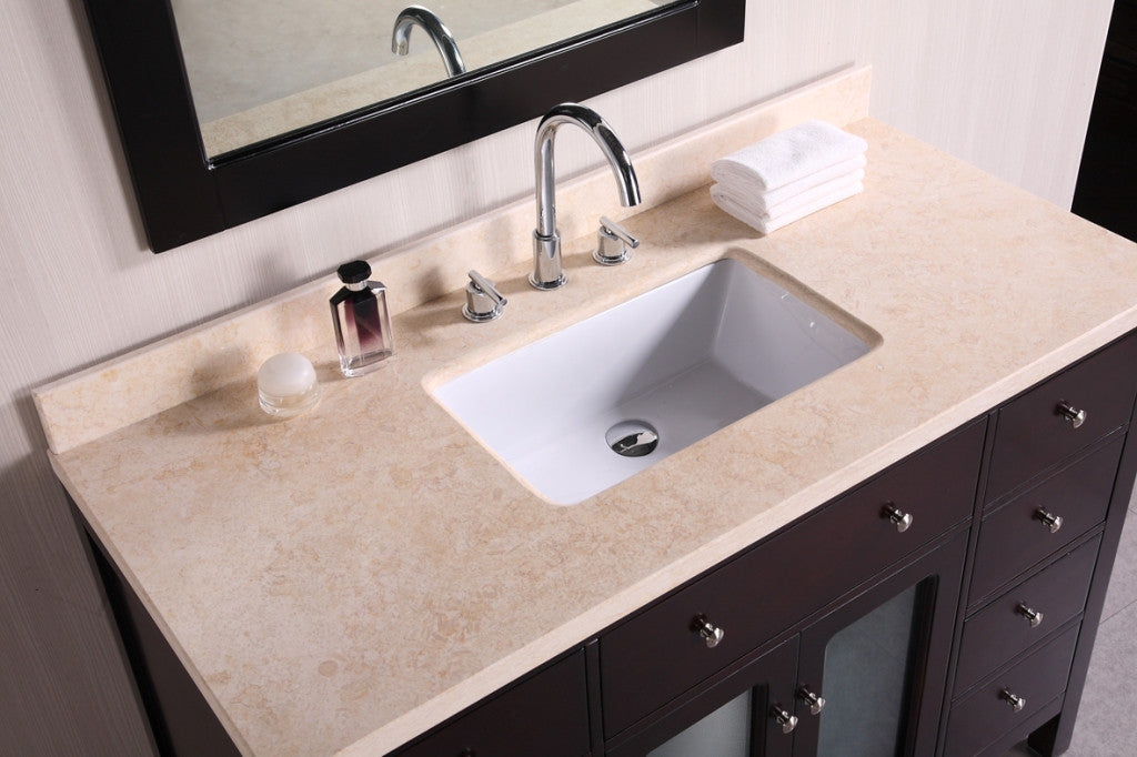 DESIGN ELEMENT Venetian 48" Single Sink Vanity Set