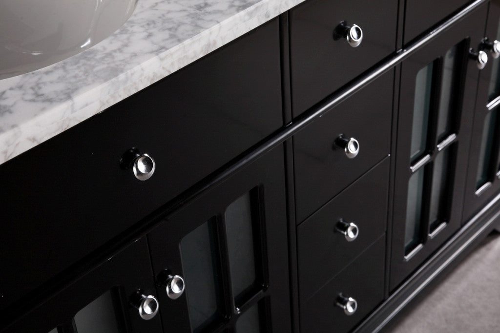 DESIGN ELEMENT Imperial 60" Double Sink Vanity Set