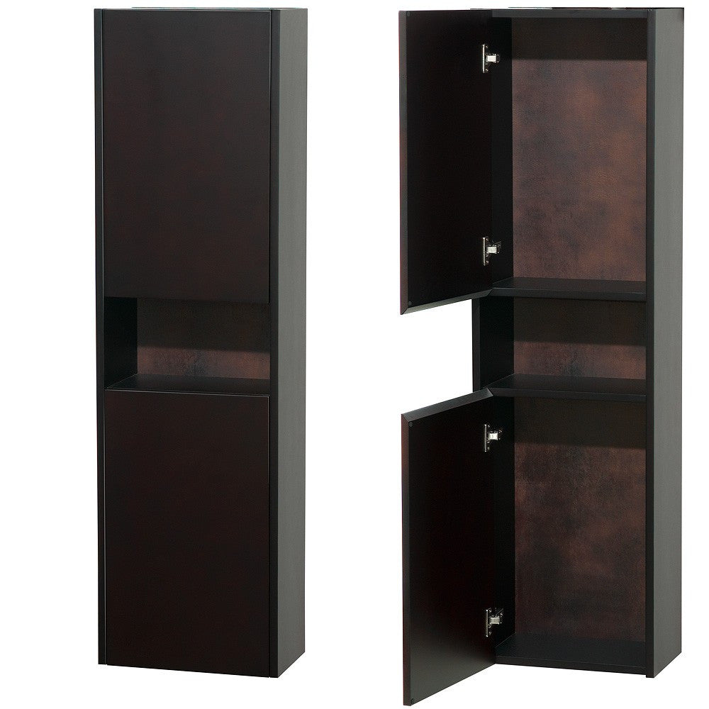 Diana Wall Cabinet By Wyndham Collection - Espresso