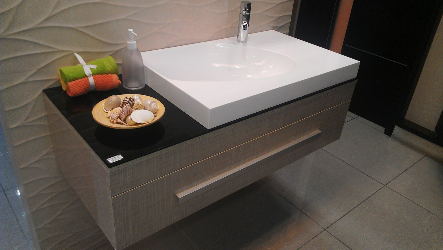 Aquamoon Eros 43 Modern Bathroom Vanity Set - Ashwood