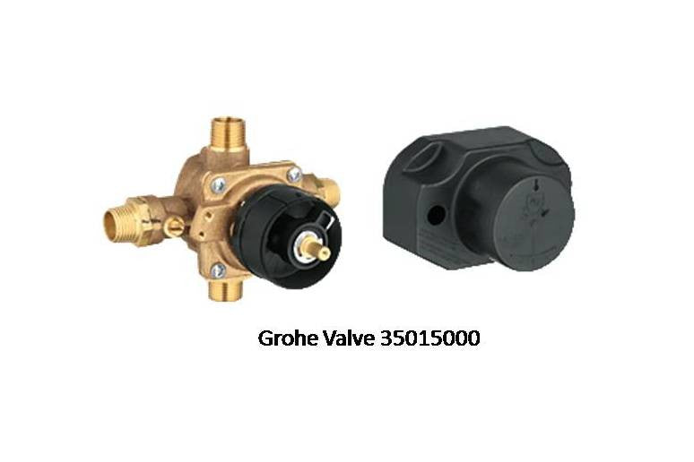 GROHE Eurocube Modern Bathroom Shower Set