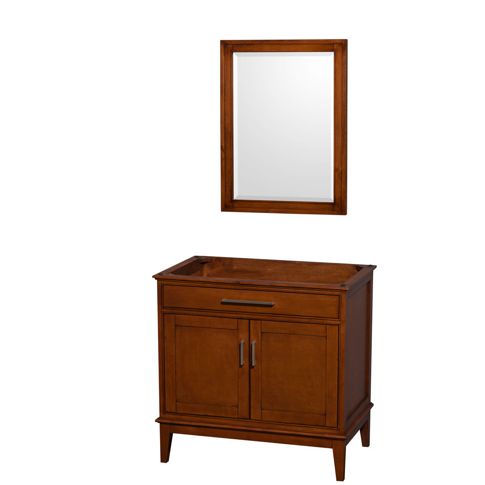 Hatton 36-Inch Single Bathroom Vanity - Light Chestnut