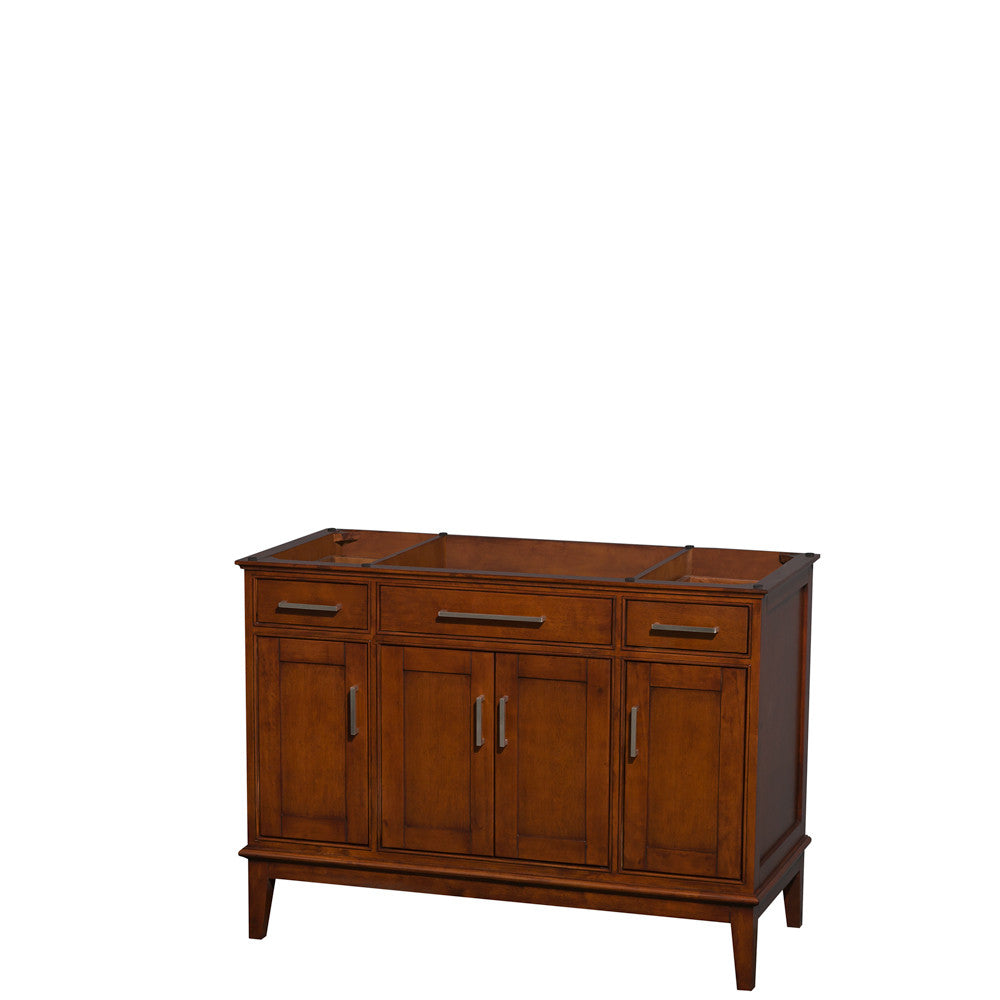 Hatton 48-Inch Single Bathroom Vanity - Light Chestnut