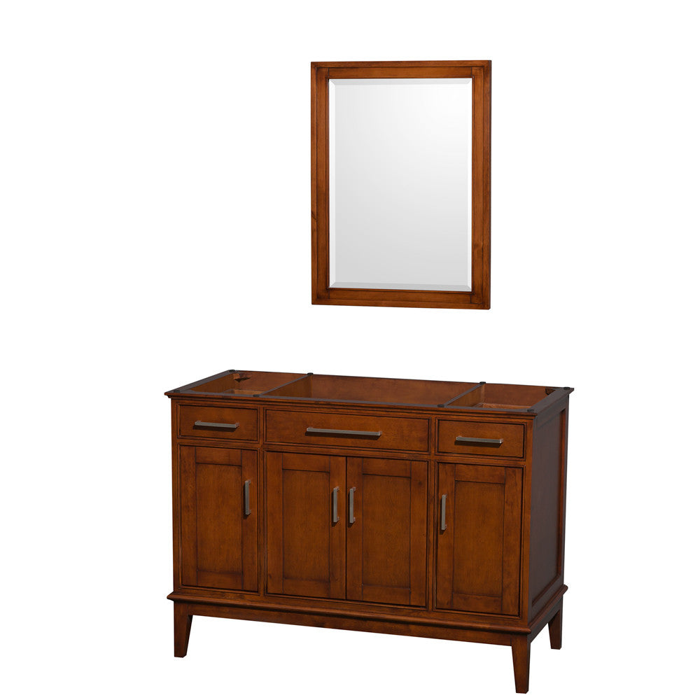 Hatton 48-Inch Single Bathroom Vanity - Light Chestnut