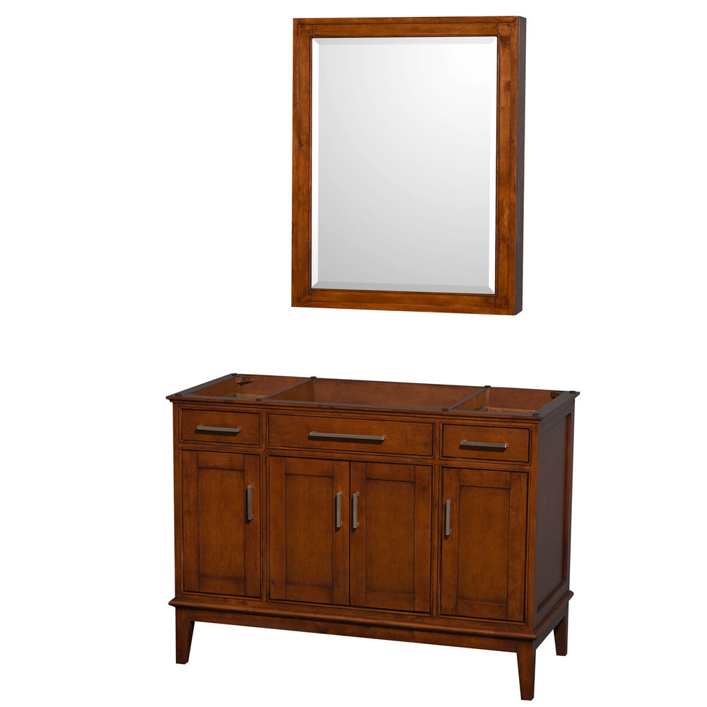 Hatton 48-Inch Single Bathroom Vanity - Light Chestnut