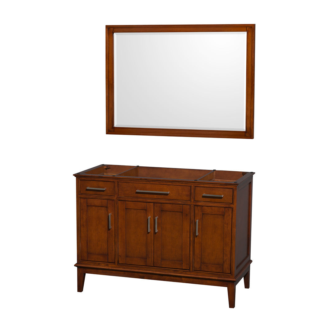 Hatton 48-Inch Single Bathroom Vanity - Light Chestnut