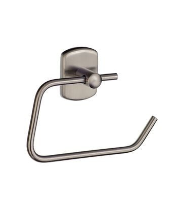 cabin C341N Toilet Roll Euro Holder Without Lid Brushed Nickel