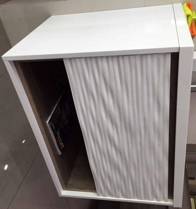 Aquamoon Wave 24 Modern Bathroom Vanity Set - White