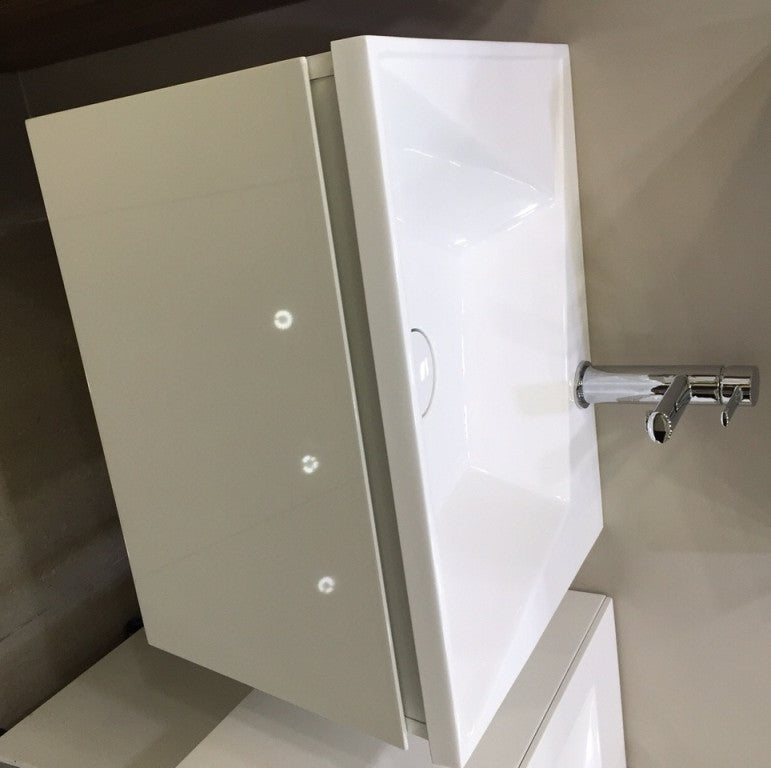 Aquamoon Hara 24 Modern Bathroom Vanity Set - White