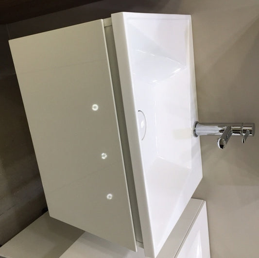 Aquamoon Hara 24 Modern Bathroom Vanity Set - White