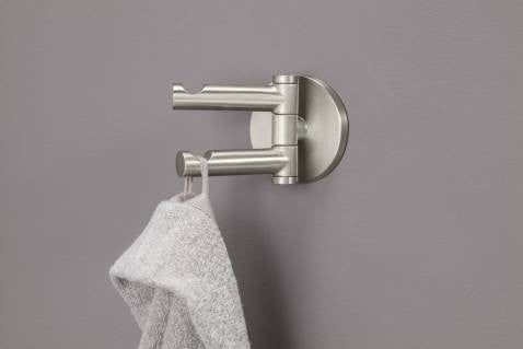 MOEN Align brushed nickel robe hook