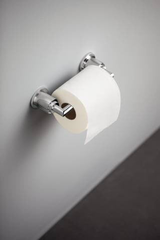 MOEN Arris chrome pivoting paper holder