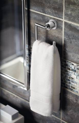 MOEN Arris chrome towel ring