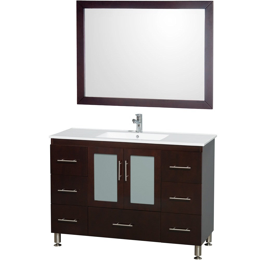 Katy 48-inch Single Bathroom Vanity Set - Espresso
