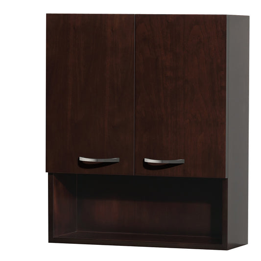 Maria Bathroom Wall Cabinet By Wyndham Collection - Espresso