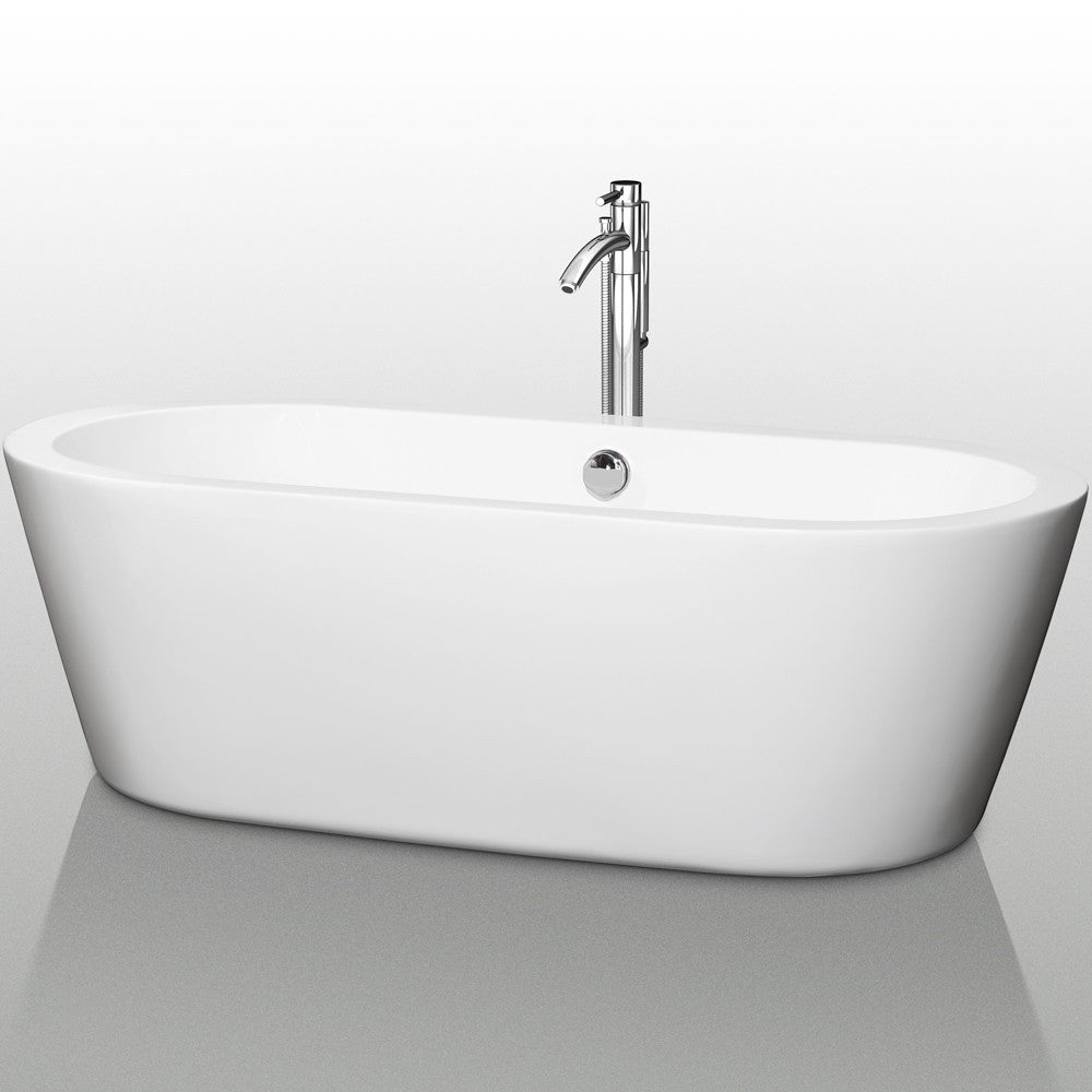 Mermaid 71" Soaking Bathtub By Wyndham Collection