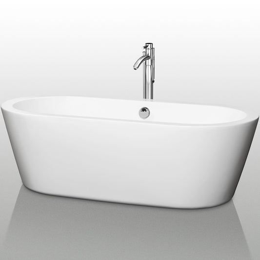Mermaid 71" Soaking Bathtub By Wyndham Collection